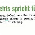 114 don carli  Es gibt nur einen, der aufgrund eines neuen Gesetzes dieses Jahres keinerlei juristische Instanzen mehr durchlaufen muss und deshalb in der Tat quasi "in Distanz" von allem freigesprochen wurde, doch der heißt nicht Don Carli.  Dieser Artikel erschien in der Zett vom 20. Juli 2008.