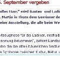 143 viles  Diese "Symbiose" aus Sprache und Kultur ist wohl nicht ganz gelungen. Auf diesen Text machte uns Oscar Insam aufmerksam. Nachzulesen auf www.provinz.bz.it.
