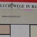 145 waldbruck  Hier führen wohl alle Fluchtwege in den "Wald".  Dieses Foto schoss Oscar Insam am Bahnhof von Waidbruck.