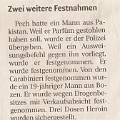 180 festnahmen  Doppelt und dreifach hält besser. Das gilt wohl auch für Festnahmen.  Diesen Artikel aus der Tageszeitung "Dolomiten" vom 26./27. September 2009 schickte uns Markus Fischnaller.