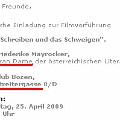 237 gran dame  Hoffen wir, dass die Grande Dame angesichts dieser Anrede nicht noch grantig wird. Obwohl passen würde das ja, rein assoziativ, zur "Streitergasse".