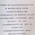 258 wohnung  Gut gemeint, schlecht geworden. Dieses Schild entdeckte Andreas Bernard in einem Haus in Deutschnofen.