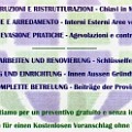 259 innenaussen  Und hier unser "kostenloser Voranschlag": Wenn das nächste Mal "Innen oder außen Gründflächen gerüstet" werden müssen, dann besser mit einem Übersetzer, der sein Geld wert ist.  Teil eines Inserates, das am 31. August 2009 in der Tageszeitung "Alto Adige" erschien.