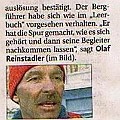 345 leerbuch  Man traue nur einem Bergführer, dessen Lehrbuch kein Leerbuch ist. Diesen Artikel entdeckte Franz G. Angerer am 6.4.2010 in der Tageszeitung "Dolomiten".