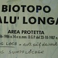 427 loch  Hier wollte sich wohl jemand besonders deutlich ausdrücken. "Abgeblitzt" von Norbert Steinkeller im Trentino.