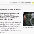 527 hinterziehung  Fragt sich nur, was der Serbe wohl hinterzogen hat.  Entdeckt von Franz Angerer auf www.stol.it.