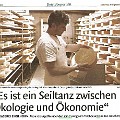 599 seinen  Der Herr gibt es "den Seinen" bekanntlich im Schlaf. Ob die Milchbauern auch davon profitieren? Entdeckt von Franz G. Angerer im "Wirtschaftskurier" vom 28. September 2011.