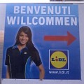 606 willcommen  Bei Lidl in Sterzing fühlt sich vielleicht nicht jeder willkommen. Fotografiert von Kathrin Gasser.