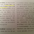 635 stille  Die Grenzen zwischen Poetischem und Komischem sind manchmal wahrlich fließend, findet Alex Pedò, der diesen Text im Magazin "Bolzano Bozen" entdeckte.