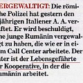 76 vergewaltigt  Ob der "Lebensgefährte" einer ganzen "Kooperative" wohl so etwas wie ein Extrem-Polygamist ist?  Dieser Text erschien am 16. Mai 2008 in der Neuen Südtiroler Tageszeitung.