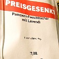 774 mpreis  "Lavendl" duftet bestimmt nur halb so gut wie Lavendel. Fotografiert von Julia Winkler in einem Brunecker Supermarkt.