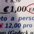 831 pizzeriabozen  "Coperto" ist mit (Preis-)"Falle" eigentlich ganz treffend übersetzt. Entdeckt von Daniel Pramstrahler in einer Bozner Pizzeria.