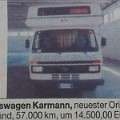 854 originalzustand  Auch der "neueste Originalzustand"“ täuscht nicht über den Schrottwert dieses Autos hinweg. Entdeckt von Franz G. Angerer im "WiKu".