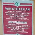 857 despar  Anstellen oder einstellen? Das ist hier die Frage. Foto: Franz Angerer.