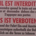 859 frecciargento  Wir wünschen Trenitalia für die Zukunft bessere Übersetzer und einen Satz deutsche Sonderzeichen. Foto: Elisabeth Turker.